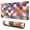 Couleur Haltère Camouflage, variante sur Tapis de Souris Camouflage Texture Bleue Imperméable, Caoutchouc+multispandex Antidérapant pour Bureau Maison Jeu 31.5x15.7 Pouces