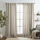 thumbnail image 2 of Cortinas Jinchan, mezcla de lino, 244 cm de largo, para sala de estar, 2 paneles, 2 of 6