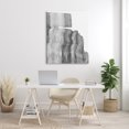 thumbnail image 2 of Stupell Industries Static Grey Abstraction Ombre Tone Over White, 36 x 48, Designed by Emma Caroline, 2 of 6