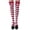 Multicolor, variant on Babysbule Socks for Women Women Christmas Long Tube Knee Socks Striped Garter Cute Accessories Christmas Party