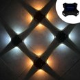 thumbnail image 1 of Fiudx Aplique Solar de Pared para Exterior, Resistente Al Agua Ip65, Opciones de Luz Cálida y Blanca, Diseño Moderno y Elegante, Fácil Instalación, Decoración para Patio y Jardín, Tamaño 10,5 X 3 Cm., 1 of 7