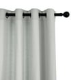 thumbnail image 3 of RISSIEN Linen Blended Rustic Curtains 72 inch Length 2 Panels for Living Room Pinch Pleat Textured Thick Light Filtering Privacy Window Drapes Grommet Top for Bedroom 6ft (52x72 Silvery Grey), 3 of 8