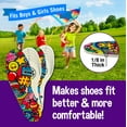 thumbnail image 3 of Silly Feet Kids Insoles - Replacement Shoe Inserts for Children, 2 Pairs, 3 of 8