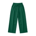 thumbnail image 5 of Gym Sweatpants Women Zaewscy Women's Solid Color Elastic High Waist Wide Leg Sports Curved Knife Sweatpants With Casual Loose Jogging Pants With Pockets Sports Pants, 5 of 9