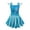 Blue Dress, variant on Girls Short Sleeve Princess Dress Aurora Fancy Birthday Cosplay Costume