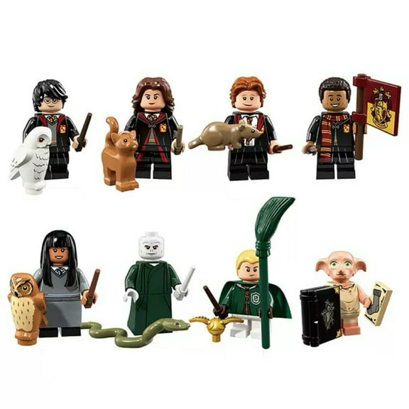 8 Pcs Action Figures Building Blocks Toys Set, Collectible 1.77 Inchs Minifigures Building Kits Awesome Gift for Kids Fans of the Character Building Toys