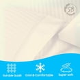 thumbnail image 3 of Piece Hospital Bed Sheet Set Egyptian Cotton Thread Count Soft and Comfy Size X with Deep Pocket Light Stripe, 3 of 8