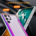 thumbnail image 6 of ELEHOLD for Samsung Galaxy S23 Rugged Case,Matte Translucent PC Back Aluminium Alloy Frame Silicone Bumper Shockproof Cover Support Wireless Charging for Samsung S23, Rainbow, 6 of 7