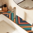 thumbnail image 2 of Yayeee Faucet Mat for Kitchen Sink 30" Diatomite Long Splash Guard Pad, Retro Stripes, 2 of 7