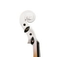 thumbnail image 4 of Electric Viola Handmade Solid Wood White Color Viola with Carrying Case Bow, 4 of 8