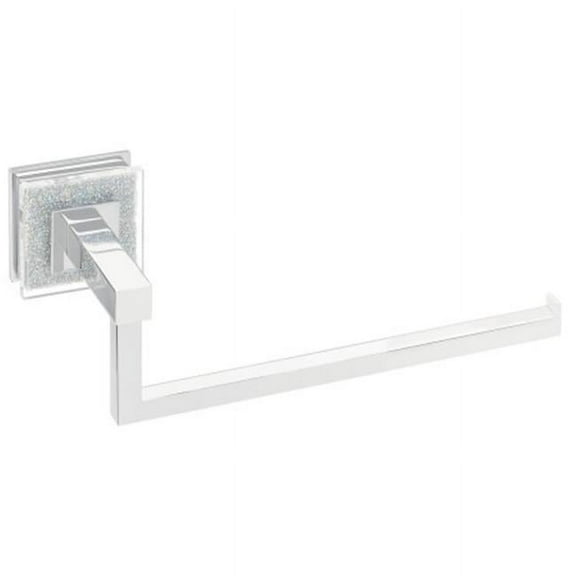 Ruvati RVA5005 Valencia Towel Ring Luxury Bathroom Accessory - Crystal & Chrome