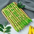 thumbnail image 4 of Cheers US 5Pcs Artificial High Simulation Asparagus Asgus Display Artificial Simulation Asparagus Model,Fake Vegetable Fruit Ornament, Shop Display, Cabinet Kitchen Home Decoration, 4 of 7