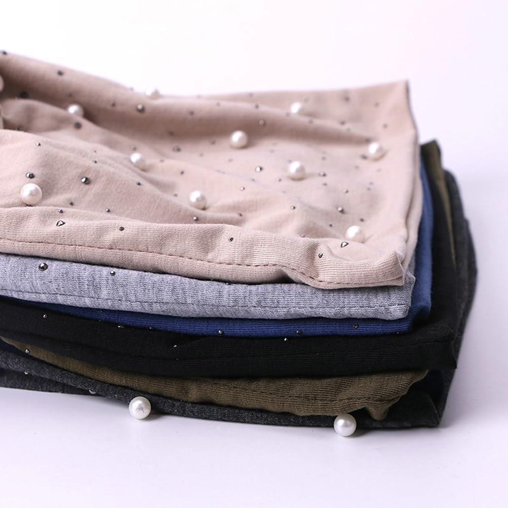 YooGuoGuo Knitted Beanies for Women with Rhinestone Slouchy Skull Cap Womens Beanies Bonnet Ski Cap Headwear Fall Winter