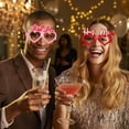 thumbnail image 5 of TanSiDing Ensemble de Fournitures de Fête de la Saint-Valentin 12 Pcs, Décorations de Verres Roses en Forme de Cœur Romantique, Kit de Vaisselle Jetable pour Invités de 8-16 Ans, Accessoire Photo pour Banquet d'Anniversaire et de Fiançailles, 5 of 5