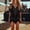 Black, variant on Casual Spring Dresses for Women Cotton Linen Vintage Short Sleeve Shirt Dress Loose Fit Vacation Tassel V Neck Mini Dresses