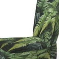 thumbnail image 4 of Designart "Fernes Dynamiques Vert et Noir Contraste II" Chaise d'Appoint Rembourrée - Fauteuil Moderne pour Chambre, 4 of 7