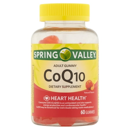 Spring Valley adultes gommeux Co Q-10 Supplément diététique gélifiés, 60 count