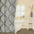 thumbnail image 2 of Meagher, Megan 15x15 Gold Ornate Wood Framed with Double Matting Museum Art Print Titled - Patterned Bath IV, 2 of 4