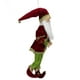 Northlight 18" Figurine de Décoration Elfe Lunatique Rouge et Vert – image 3 sur 5