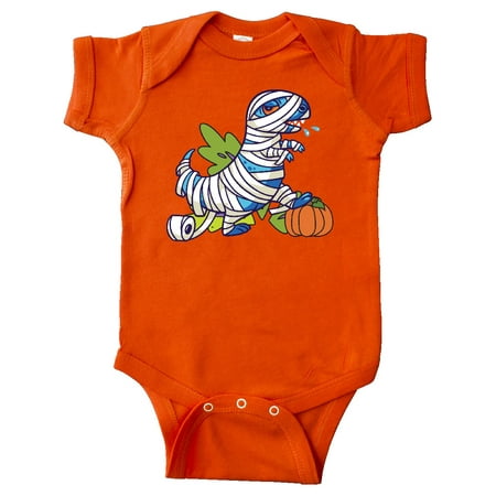 

Inktastic Halloween Dinosaur Mummy Gift Baby Boy or Baby Girl Bodysuit