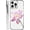 A pink lotus flower, variant on for iPhone 15 Case,Compatible with MagSafe,The Transparent TPU Silicone Protects The Phone Case from Drops, Slips and Fingerprints.Turtle Planet Butterfly Shell Collage