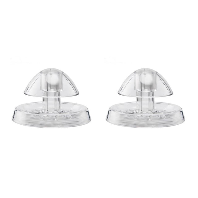 Planta de peces de acuario Methold Trampa para caracoles transparente 8x6cm 2piezas