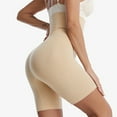 thumbnail image 3 of SWSMCLT Women's Tummy Control Shapewear Shorts Seamless Boned Postpartum Waist Trimmer Body Shaper High Waist Trainer Thigh Slimmer Butt Lifter Underwear Nude 12, 3 of 4