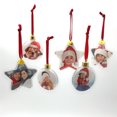 thumbnail image 2 of Bolas de fotos transparentes de Navidad, botellas de plástico, bolas de cinco estrellas, decoraciones navideñas, bricolaje, decoración colgante para árbol de Navidad para el hogar, 2 of 5