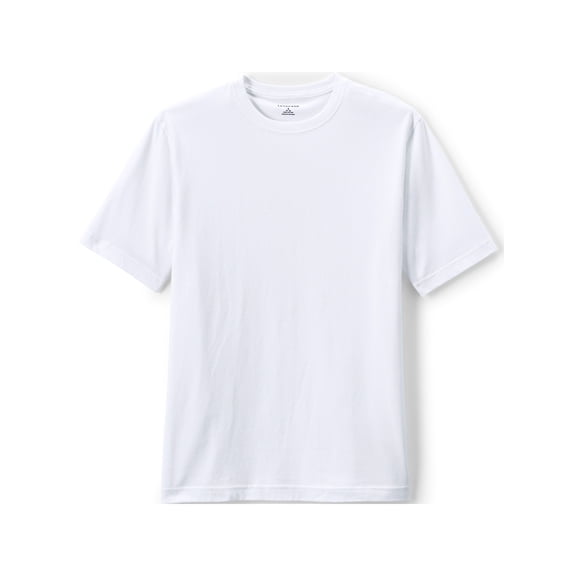 Lands' End School Uniform Men's Tall Short Sleeve Essential T-shirt
