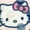 Hello Kitty/Pink, variant on Girls Fuzzy Babba Slipper Socks, 1-Pack, Sizes S/M-M/L