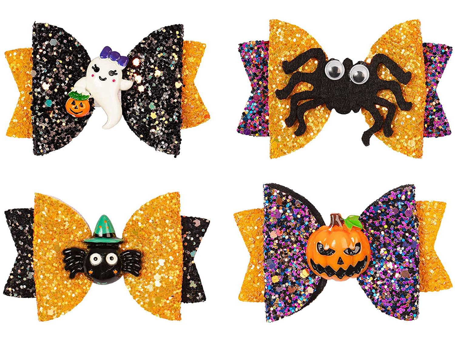halloween cupcake cupcake bow pumpkin hair bow orange bow halloween pumpkin glitter hair bow glitter pumpkin bow halloween hair bow