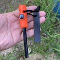 thumbnail image 3 of Fire Steel con Paracord y Silbato PARA Acampar Senderismo Caza Mochilero Paseos en Bote Rescate de Emergencia 4 Piezas YONGSHENG, 3 of 5