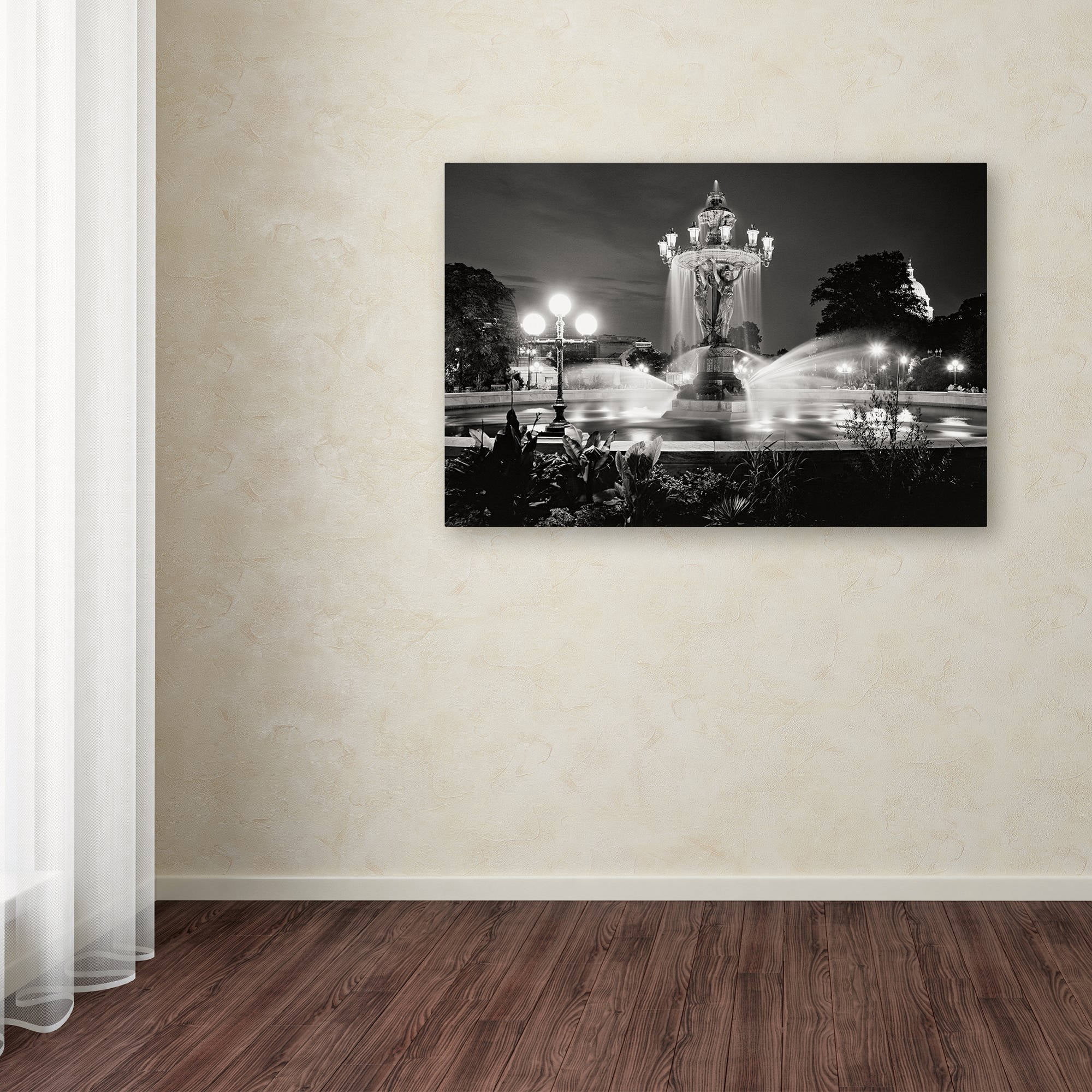 Trademark Fine Art "Bartholdi Park" Canvas Art by Gregory O'Hanlon