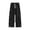 c-371Black1486, variant on Men Pants 2026 Men's Pleated Casual Workwear Loose Plus Size Vertical Straight Leg Pants Male Soft Solid Color Slacks