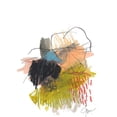 thumbnail image 3 of Weiss, Jan 20x24 Black Modern Framed Museum Art Print Titled - Abstract Landscape No. 30, 3 of 5