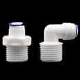 thumbnail image 2 of 10Pcs 1/2 Inch Male Thread To 6mm Slip Lock Quick-connectors Straight Elbow Irrigation Butt Pneumatic Pipe Connectors Fittings, 2 of 7