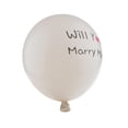 thumbnail image 3 of Paquete de látex blancos "Will You " para de , bodas y compromisos románticos, Soledad Ballon, 3 of 10