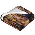 thumbnail image 4 of Wres-Tler W-W,E Blanket Soft Cozy Fleece Throw Blanket Lightweight Warm Fuzzy Flannel Blankets and Throws for Couch Sofa Bed 60"x50", 4 of 8