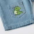 thumbnail image 4 of Esaierr Kids Toddle Boys Summer Jeans Denim Pants Shorts Summer,Casual Shorts Elastic Waist Shorts Jeans Shorts for 1-7Years Old, 4 of 8