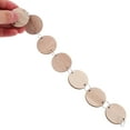 thumbnail image 2 of Greenadscape 50Pcs Round Wooden Slices For Hanging Birthday Boards With Tiny Holes Assorted Color, 2 of 8