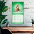 thumbnail image 5 of Yoga Cats OFFICIAL 2027 12x24" (Hanging) Wall Calendar | Plastic-Free | BrownTrout, 5 of 9