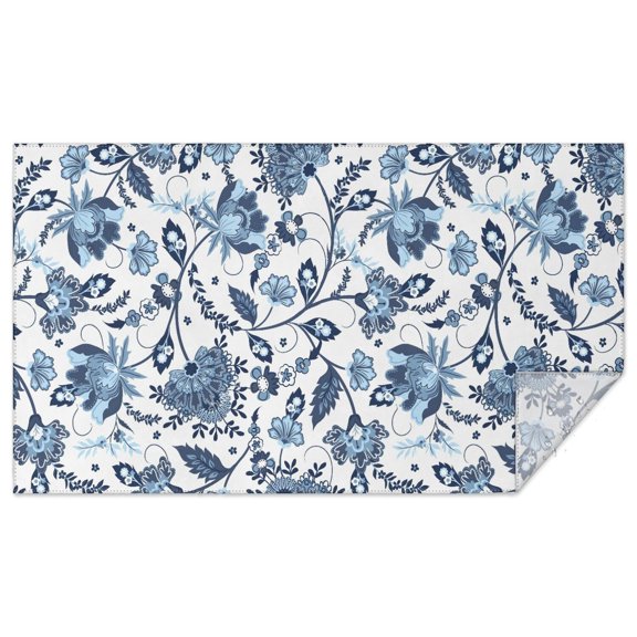 Rectangle Waterproof Tablecloth 60×102 Inch, Bohemia Style Reusable Indoor/Outdoor Durable Table Cover for Party Kitchen Dinner Room Decor