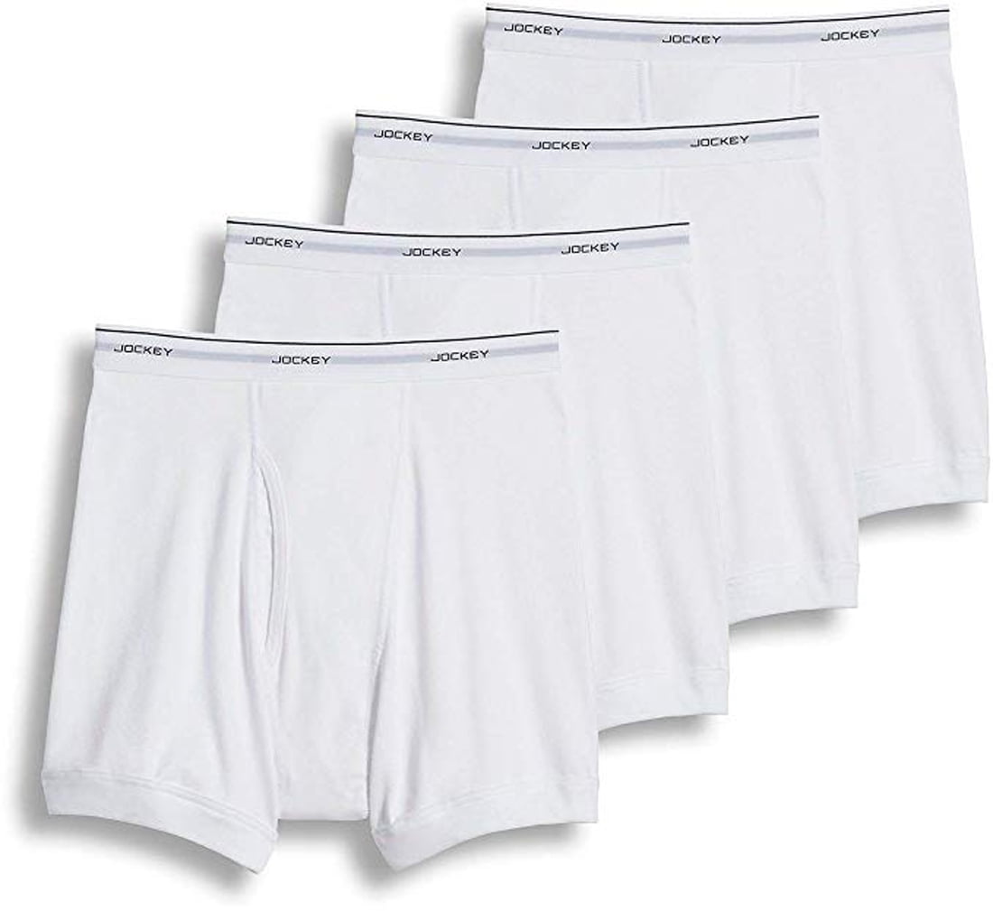 mens white jockey underwear