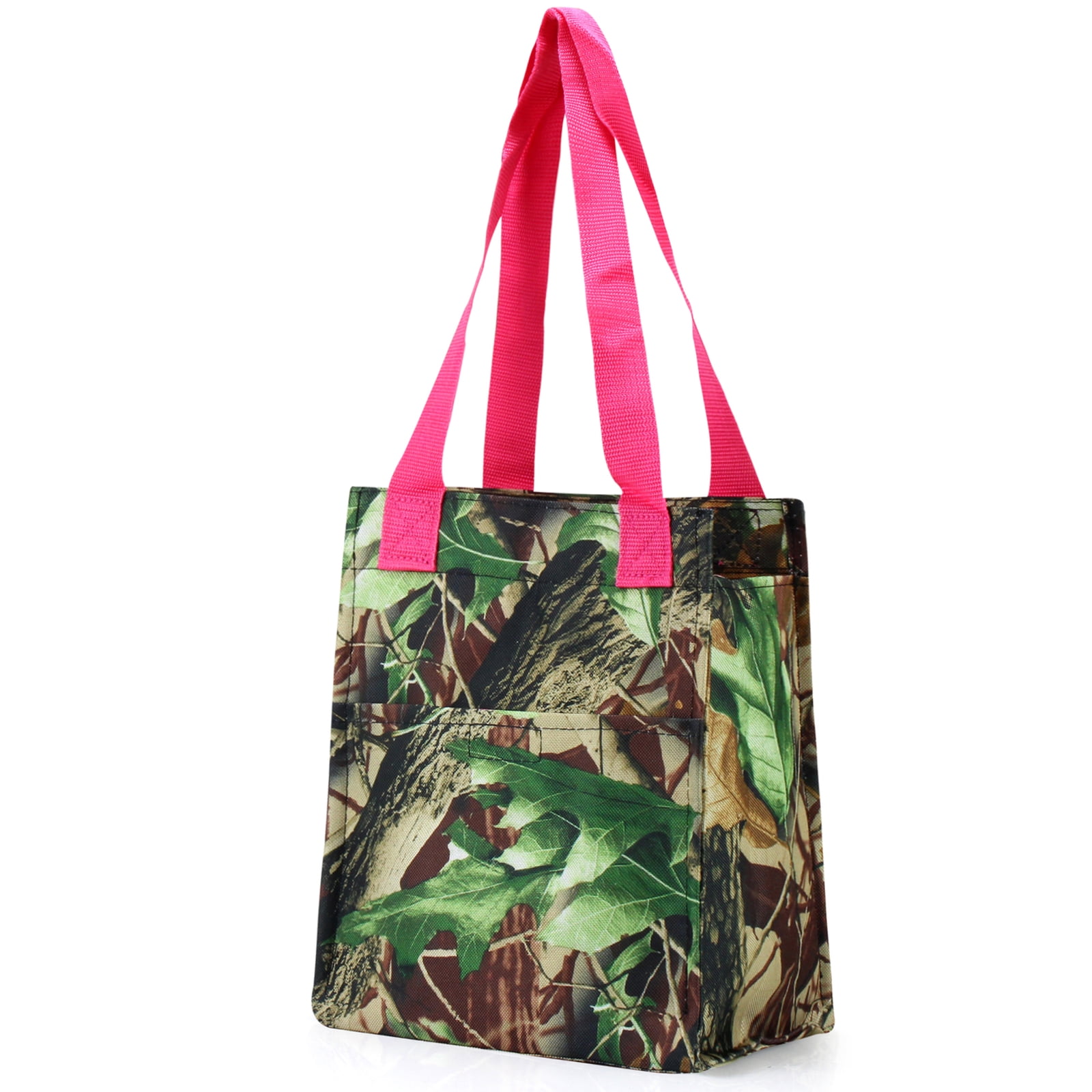 Zodaca Fashion Insulated Lunch Bag Women Tote Cooler Picnic Travel Zodaca Fashion Insulated Lunch Bag Women Tote Cooler Picnic Travel Food Box Zipper Carry Bags For Camping Hiking Tie Dye Red