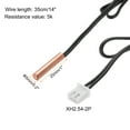 thumbnail image 2 of Uxcell 1 Pcs 5K NTC Thermal Sensor Probe,Copper Temp Sensor Probe 14 Inch, 2 of 6