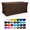 Brown, variant on AK Trading 6 Ft Fitted Polyester Tablecloth 72 Length x 30 Wide x 30 Brown Inches for Events Brown