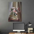 thumbnail image 5 of Luxe Metal Art 'Pink Roses' by Robin Anderson, Metal Wall Art, 24"x36", 5 of 9