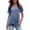 Z1003 Light Blue, variant on Landzoo Women'S T Shirt Solid Color Short Sleeve Crew Neck Shirt Summer Cozy Soft Women Tees Size L Black