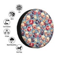 thumbnail image 4 of Fotbe music Skull record Retro Funda de Llanta de Repuesto con Estampado, Engrosada, Ajuste Universal para Jeep, Remolque, RV, SUV, Camión-16 inch, 4 of 6