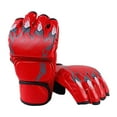 thumbnail image 2 of tredstone Gants de Boxe Respirants Équipement de Protection pour Hommes Femmes Sac de Frappe Griffe de Tigre Rouge, 2 of 9